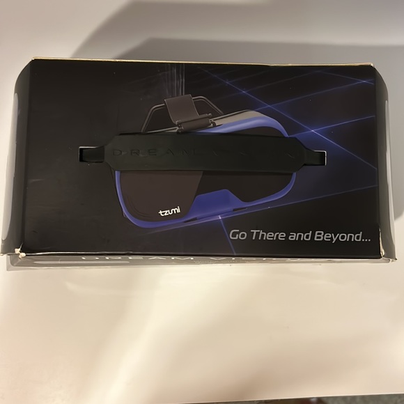 Dream Vision VR Virtual Reality 360 Smartphone Headset Earbuds iOS Android Black - Picture 8 of 9